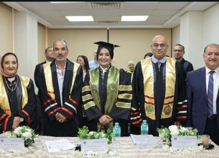 المستشارة مايسة الهاشمي تنال الدكتوراه برسالة عن أثر التخطيط الاستراتيجي في دعم أهداف التنمية المستدامة