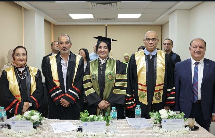 المستشارة مايسة الهاشمي تنال الدكتوراه برسالة عن أثر التخطيط الاستراتيجي في دعم أهداف التنمية المستدامة